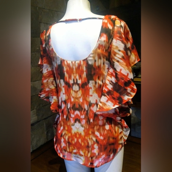 Guess woman sheer blouson - Picture 3 of 7